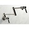 Kingston Brass KS4106DKL Wall Mount Pot Filler, Polished Nickel KS4106DKL - alternate 5